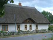 Liebevoll saniert und als Ferienhaus hergerichtet: Altes Bauernhaus in Krummin.