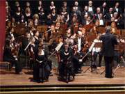Chor und Solisten: Beethovens 9. Symphonie im Kaiserbdersaal des Ostseebades Heringsdorf.