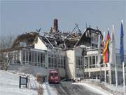 Groer Schaden: Das renommierte Golfhotel in Balm wurde Opfer eines Brandes.