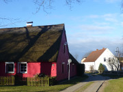 Bauernhuser: Dorf Quilitz auf dem Lieper Winkel.