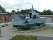 Kstenschnellboot der DDR-Marine: Museum in Rechlin.