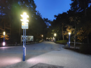 Promenadenplatz von Zempin: Abend an der Ostseekste von Usedom.