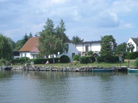 Zwischen Usedomer See und Oderhaff: Ost- und Westklne an der "Kehle".